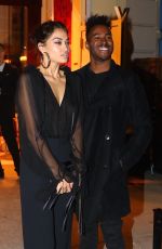 SHANINA SHAIK Night Out in New York 02/12/2018