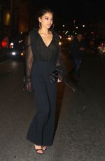 SHANINA SHAIK Night Out in New York 02/12/2018