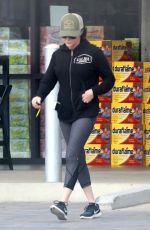 SHANNEN DOHERTY Out Shopping at Trancas Country Market in Malibu 02/07/2018