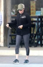 SHANNEN DOHERTY Out Shopping at Trancas Country Market in Malibu 02/07/2018