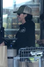 SHANNEN DOHERTY Out Shopping at Trancas Country Market in Malibu 02/07/2018