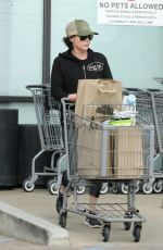 SHANNEN DOHERTY Out Shopping at Trancas Country Market in Malibu 02/07/2018