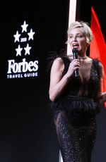SHARON STONE at Forbes Travel Guide