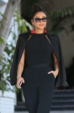 SHAY MITCHELL Leaves CFDA Luncheon at Chateau Marmont in Los Angeles 02/20/2018