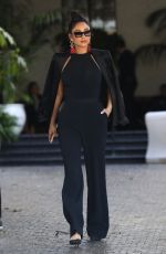 SHAY MITCHELL Leaves CFDA Luncheon at Chateau Marmont in Los Angeles 02/20/2018