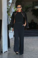 SHAY MITCHELL Leaves CFDA Luncheon at Chateau Marmont in Los Angeles 02/20/2018