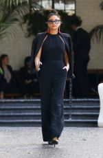 SHAY MITCHELL Leaves CFDA Luncheon at Chateau Marmont in Los Angeles 02/20/2018