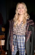 SIENNA MILLER at Burberry Show at London Fashion Week 02/17/2018