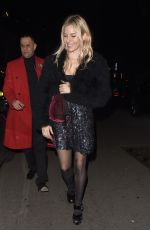 SIENNA MILLER at Vogue x Tiffany & Co Bafta Afterparty in London 02/18/2018