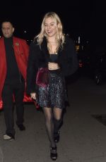 SIENNA MILLER at Vogue x Tiffany & Co Bafta Afterparty in London 02/18/2018