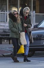SIENNA MILLER Out in New York 02/04/2018