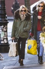 SIENNA MILLER Out in New York 02/04/2018