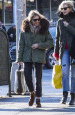 SIENNA MILLER Out Shopping in New York 02/05/2018