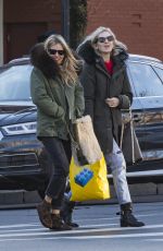 SIENNA MILLER Out Shopping in New York 02/05/2018