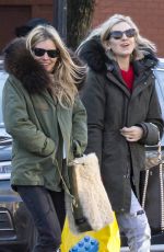 SIENNA MILLER Out Shopping in New York 02/05/2018