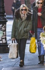 SIENNA MILLER Out Shopping in New York 02/05/2018