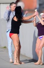 SIMONE REED on Holiday in Benidorm 02/14/2018