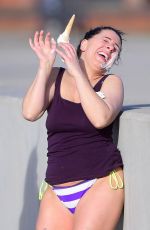 SIMONE REED on Holiday in Benidorm 02/14/2018