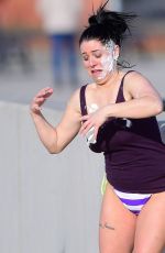 SIMONE REED on Holiday in Benidorm 02/14/2018