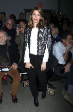 SOFIA COPPOLA at Anna Sui Fall/Winter 2018 Fashion Show at NYFW in New York 02/12/2018