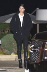 SOFIA RICHIE Out for Dinner at Nobu in Malibu 02/03/2018