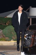 SOFIA RICHIE Out for Dinner at Nobu in Malibu 02/03/2018