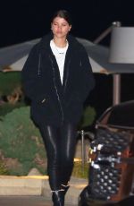 SOFIA RICHIE Out for Dinner at Nobu in Malibu 02/03/2018