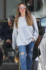 SOFIA VREGARA Shopping at Saks Fifth Avenue in New York 02/14/2018