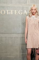 SOO JOO PARK at Bottega Veneta Show at New York Fashion Week 02/09/2018