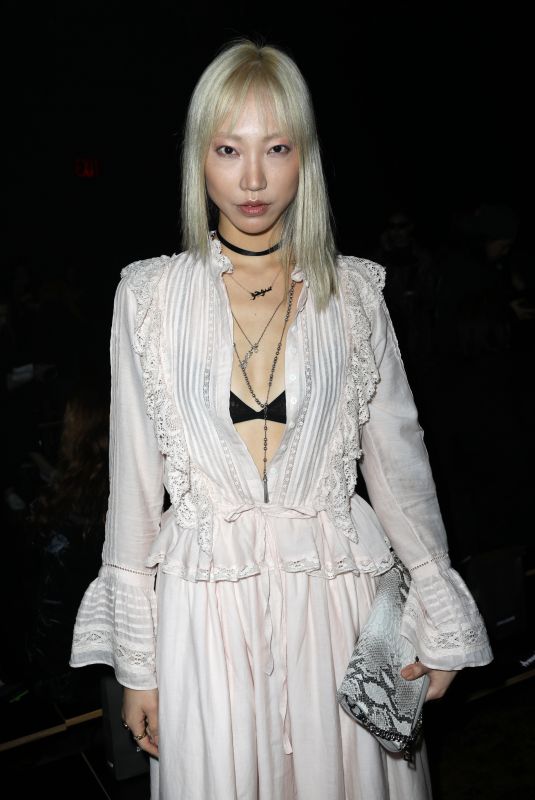 SOO JOO PARK at Zadig & Voltaire Runway Show at NYFW in New York 02/12/2018