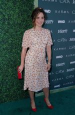 SOPHIA BUSH at CFDA, Variety and WWD Runway to Red Carpet Luncheon in Los Angeles 02/20/2018