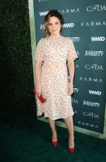 SOPHIA BUSH at CFDA, Variety and WWD Runway to Red Carpet Luncheon in Los Angeles 02/20/2018