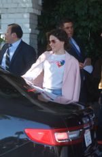SOPHIA BUSH Leaves Chateau Marmont in Beverly Hills 02/20/2018