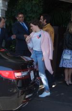 SOPHIA BUSH Leaves Chateau Marmont in Beverly Hills 02/20/2018