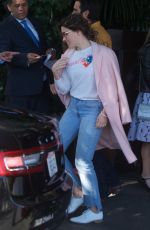 SOPHIA BUSH Leaves Chateau Marmont in Beverly Hills 02/20/2018