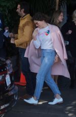 SOPHIA BUSH Leaves Chateau Marmont in Beverly Hills 02/20/2018