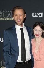 SOPHIA DEL PIZZO at Unsolved the Murders of Tupac and the Notorious B.I.G. Premiere in Los Angeles 02/22/2018
