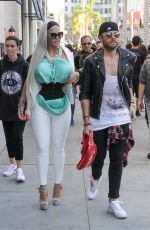 SOPHIA VEGAS WOLLERSHEIM Out on Rodeo Drive in Beverly Hills 02/16/2018