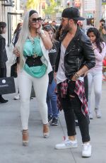 SOPHIA VEGAS WOLLERSHEIM Out on Rodeo Drive in Beverly Hills 02/16/2018