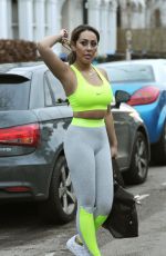 SOPHIE KASAEI Heading to a Gym in London 02/02/2018