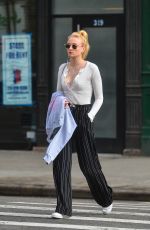 SOPHIE TURNER Out and About in New York 02/20/2018