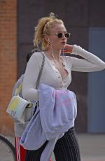 SOPHIE TURNER Out and About in New York 02/20/2018