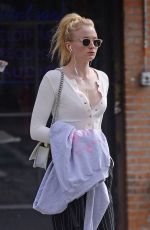 SOPHIE TURNER Out and About in New York 02/20/2018