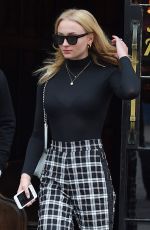 SOPHIE TURNER Out in New York 02/22/2018