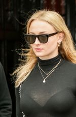 SOPHIE TURNER Out in New York 02/22/2018