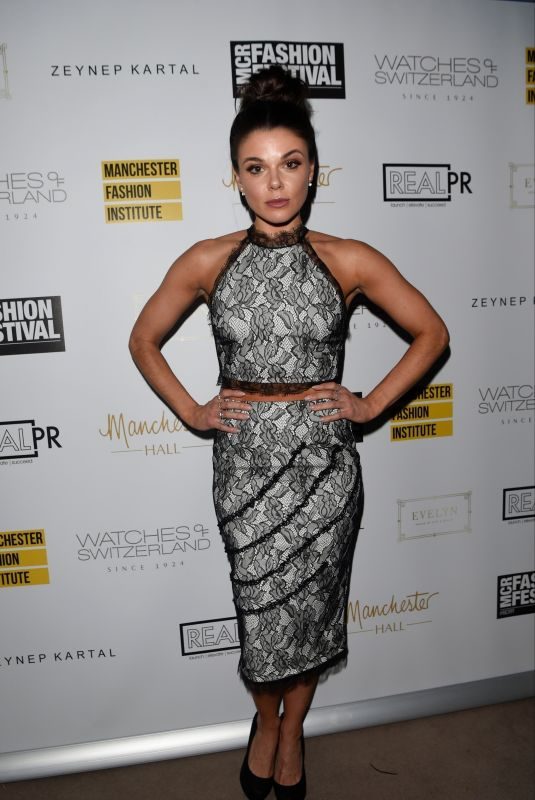 STACEY GIGGS at Manchester Fashion Festival at Manchester Hall 02/23/2018