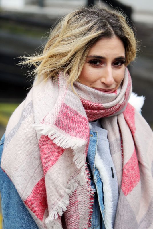 STACEY SOLOMON at ITV Studios in London 02/09/2018