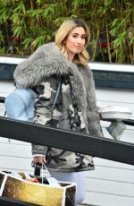 STACEY SOLOMON Leaves ITV Studios in London 01/02/2018
