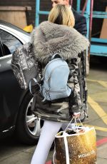 STACEY SOLOMON Leaves ITV Studios in London 01/02/2018