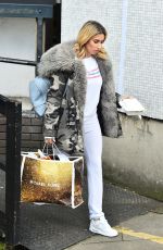STACEY SOLOMON Leaves ITV Studios in London 01/02/2018